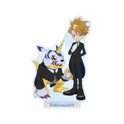 『デジモンアドベンチャー』描き下ろし 石田ヤマト&ガブモン メイド&執事ver. BIGアクリルスタンド