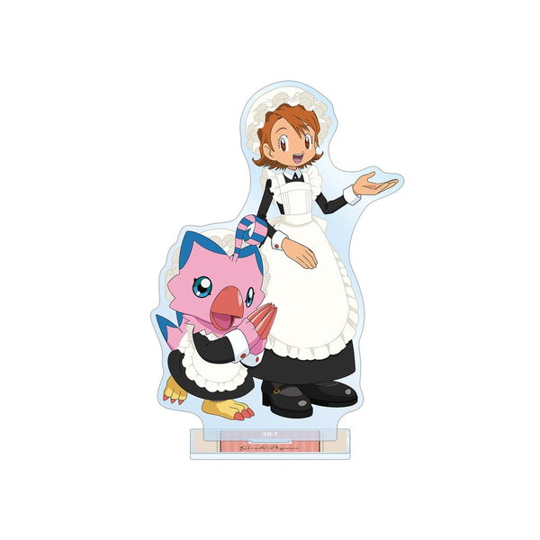 『デジモンアドベンチャー』描き下ろし 武之内空&ピヨモン メイド&執事ver. BIGアクリルスタンド