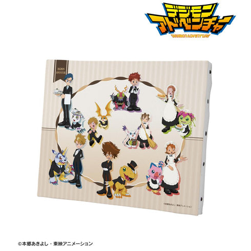 『デジモンアドベンチャー』描き下ろし 集合 メイド&執事ver. F3号キャンバスボード