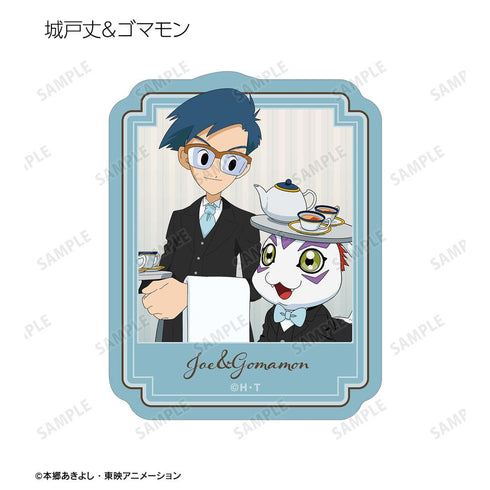 『デジモンアドベンチャー』描き下ろし メイド&執事ver. トレーディングダイカットステッカー(単位/BOX)