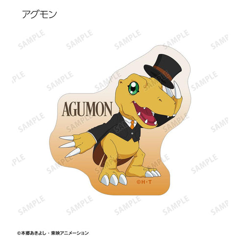 『デジモンアドベンチャー』描き下ろし メイド&執事ver. トレーディングダイカットステッカー(単位/BOX)