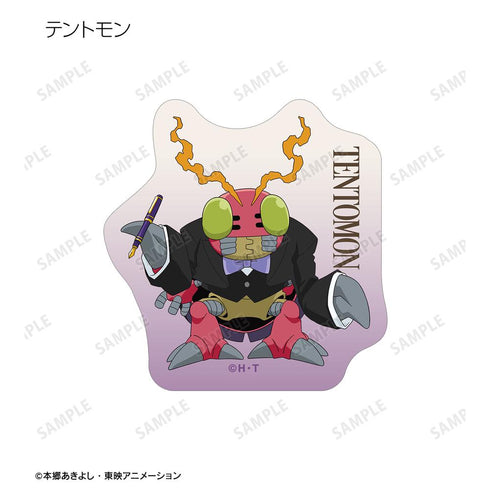 『デジモンアドベンチャー』描き下ろし メイド&執事ver. トレーディングダイカットステッカー(単位/BOX)