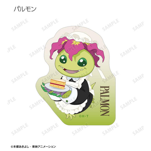 『デジモンアドベンチャー』描き下ろし メイド&執事ver. トレーディングダイカットステッカー(単位/BOX)