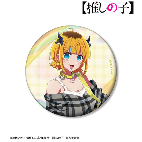 『【推しの子】』【推しの子】 描き下ろし MEMちょ ロックバンドver. 75mmオーロラ缶バッジ【202608再販】