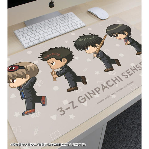 『3年Z組銀八先生』近藤&土方&沖田&山崎 ちびとこ マルチデスクマット