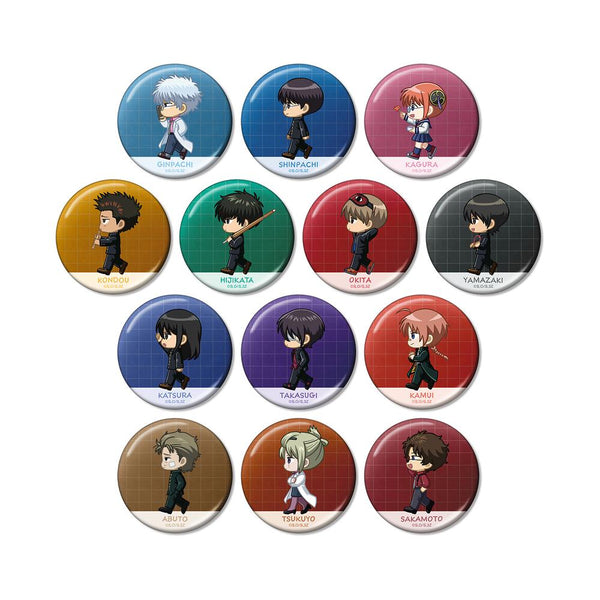 『3年Z組銀八先生』トレーディング ちびとこ メタリック缶バッジ(単位/BOX)