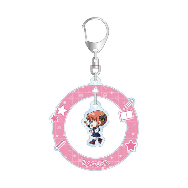 『3年Z組銀八先生』神楽 ちびとこ ゆらゆらアクリルキーホルダー