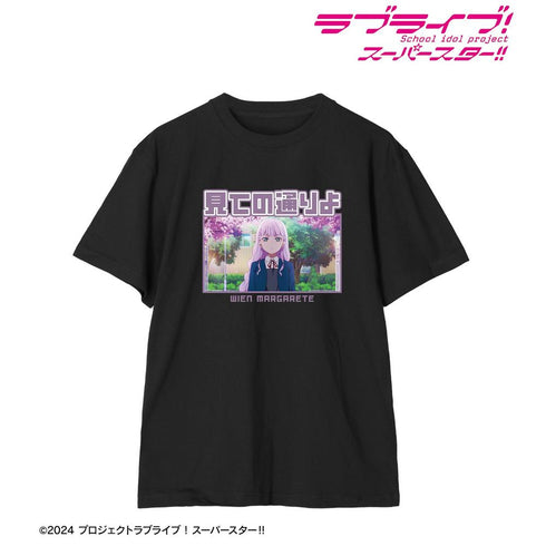 《Love Live! SuperStar!!》維也納・瑪格麗特 台詞T恤 男女通用款【202605 再版】