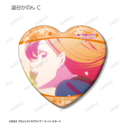 《Love Live! SuperStar!!》收藏卡 澀谷佳乃專場 場景心形徽章(單位/盒)【202605再版】