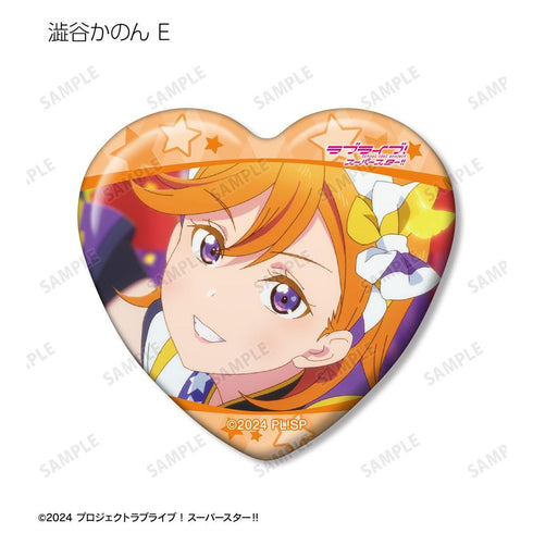 《Love Live! SuperStar!!》收藏卡 澀谷佳乃專場 場景心形徽章(單位/盒)【202605再版】