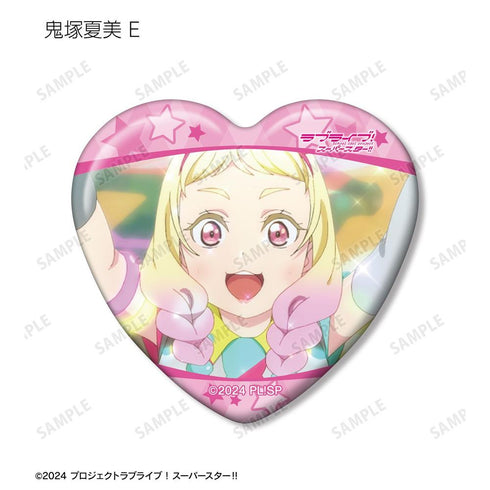 《Love Live! SuperStar!!》收藏卡 鬼塚夏美專場 場景心形徽章(單位/盒)【202605再版】