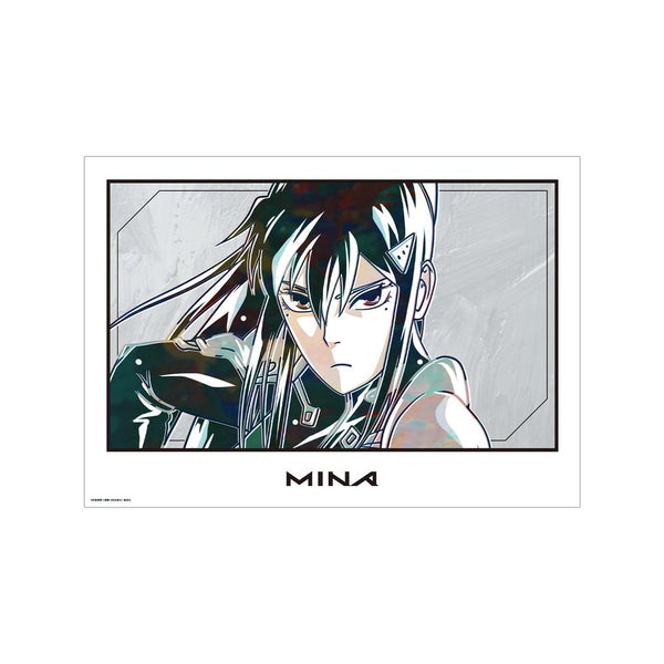 『怪獣8号』亜白ミナ Ani-Art 第2弾 A3マット加工ポスター