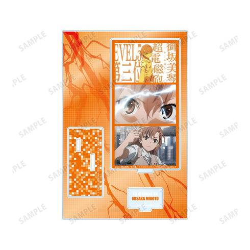 『とある科学の超電磁砲T』御坂美琴 場面写パーツ付きBIGアクリルスタンド