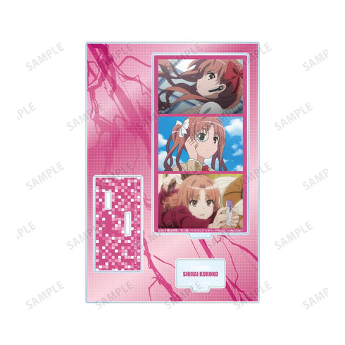 『とある科学の超電磁砲T』白井黒子 場面写パーツ付きBIGアクリルスタンド