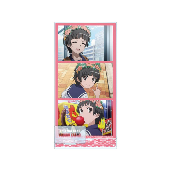 『とある科学の超電磁砲T』初春飾利 場面写パーツ付きBIGアクリルスタンド