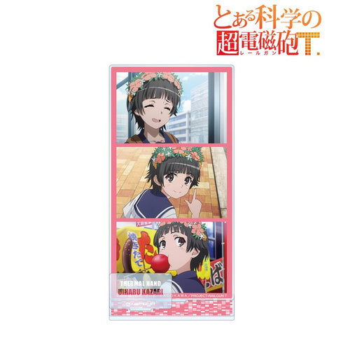 『とある科学の超電磁砲T』初春飾利 場面写パーツ付きBIGアクリルスタンド