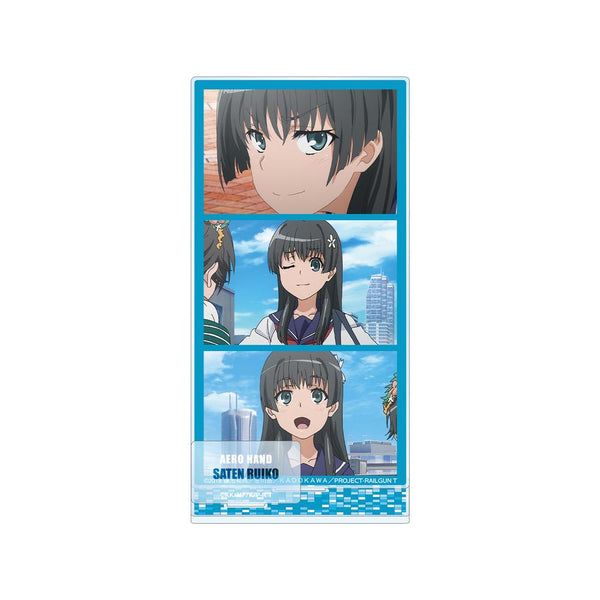 『とある科学の超電磁砲T』佐天涙子 場面写パーツ付きBIGアクリルスタンド