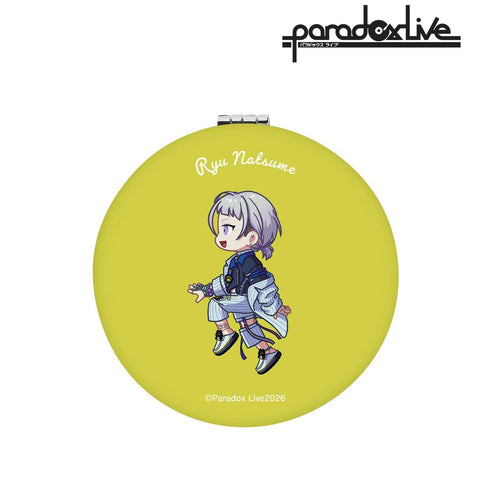 『Paradox Live』棗 リュウ ちびとこ 丸型折りたたみミラー