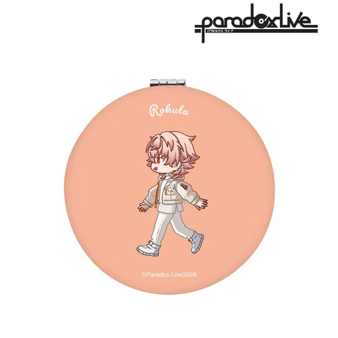『Paradox Live』ロクタ ちびとこ 丸型折りたたみミラー
