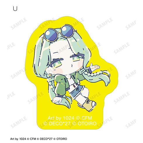 《DECO*27 feat.初音未来 EXHIBITION Produced by DECO*27 / OTOIRO》MANNEQUIN Art by 1024 亚克力收藏玩偶(单位/盒)