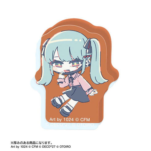 《DECO*27 feat.初音未来 EXHIBITION Produced by DECO*27 / OTOIRO》MANNEQUIN Art by 1024 亚克力收藏玩偶(单位/盒)