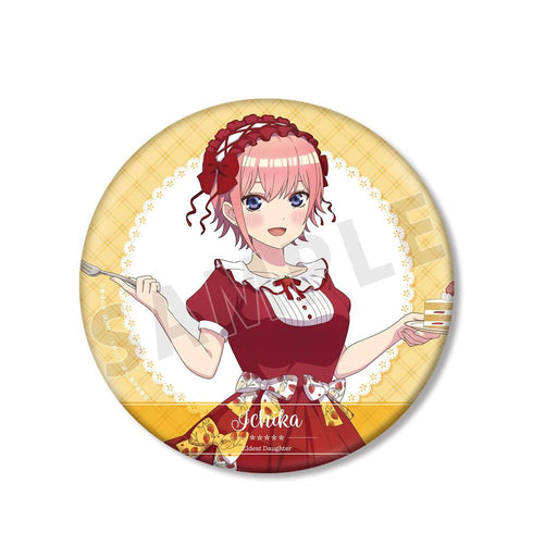 『五等分の花嫁*』描き下ろし 中野一花 ショートケーキイメージコーデver. BIG缶バッジ