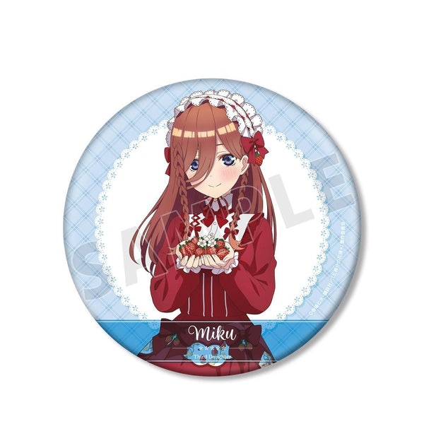 『五等分の花嫁*』描き下ろし 中野三玖 ショートケーキイメージコーデver. BIG缶バッジ