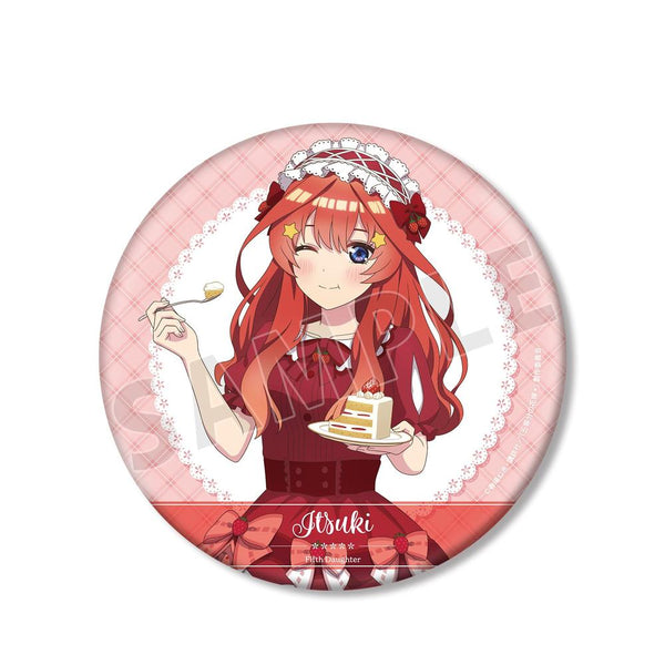 『五等分の花嫁*』描き下ろし 中野五月 ショートケーキイメージコーデver. BIG缶バッジ