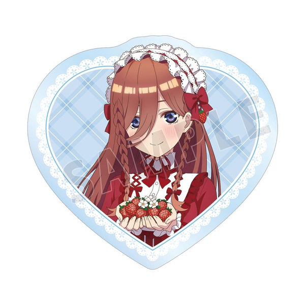 『五等分の花嫁*』描き下ろし 中野三玖 ショートケーキイメージコーデver. アクリルマグネット