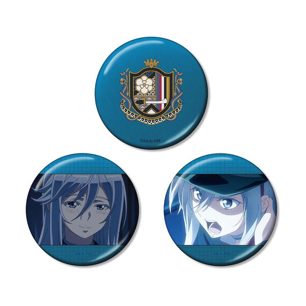 『86―エイティシックス―』ヴラディレーナ・ミリーゼ メタリック缶バッジ3個セット