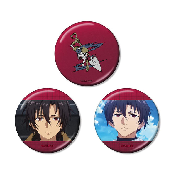 『86―エイティシックス―』シンエイ・ノウゼン メタリック缶バッジ3個セット