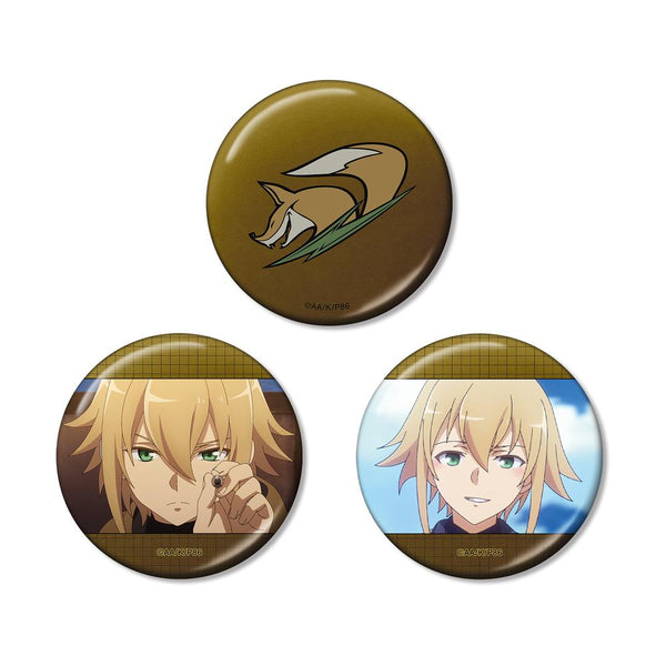 『86―エイティシックス―』セオト・リッカ メタリック缶バッジ3個セット