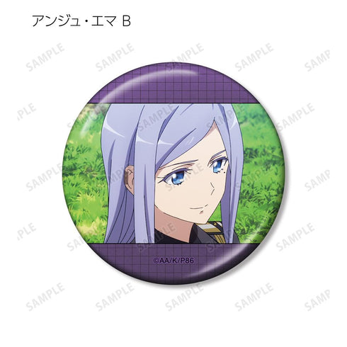 『86―エイティシックス―』アンジュ・エマ メタリック缶バッジ3個セット