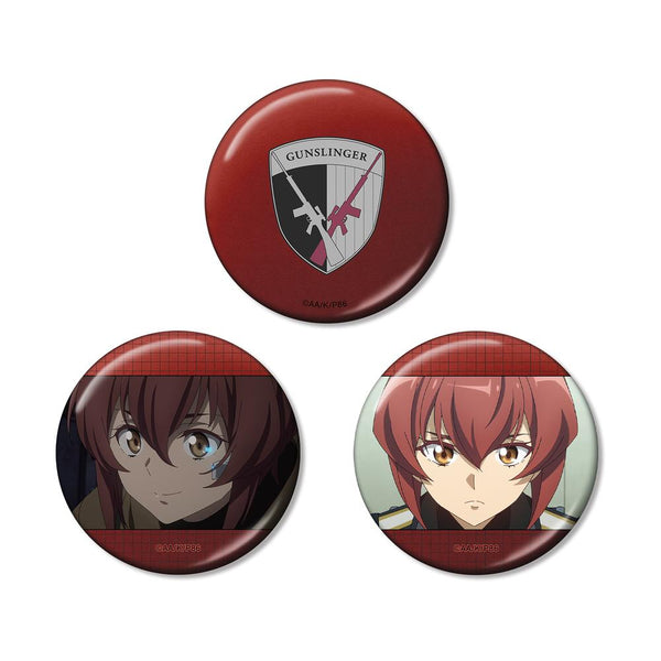 『86―エイティシックス―』クレナ・ククミラ メタリック缶バッジ3個セット