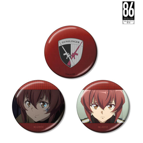 『86―エイティシックス―』クレナ・ククミラ メタリック缶バッジ3個セット