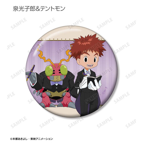 『デジモンアドベンチャー』描き下ろし メイド&執事ver. トレーディング缶バッジ ver.A(単位/BOX)