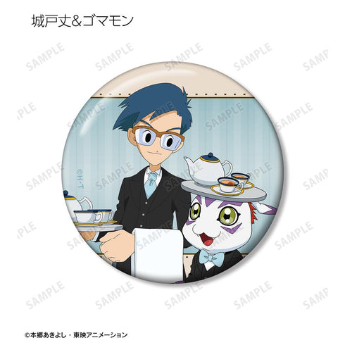 『デジモンアドベンチャー』描き下ろし メイド&執事ver. トレーディング缶バッジ ver.A(単位/BOX)
