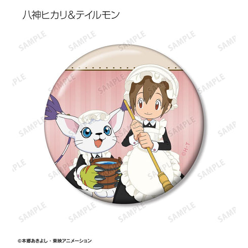 『デジモンアドベンチャー』描き下ろし メイド&執事ver. トレーディング缶バッジ ver.A(単位/BOX)