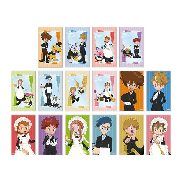 『デジモンアドベンチャー』描き下ろし メイド&執事ver. トレーディングクリアカード(単位/BOX)