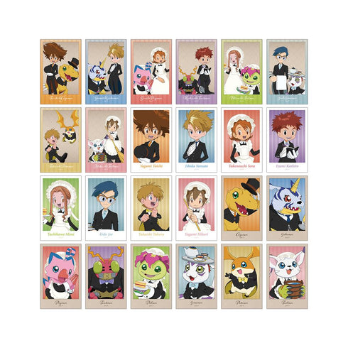 『デジモンアドベンチャー』描き下ろし メイド&執事ver. トレーディングイラストカード(単位/BOX)