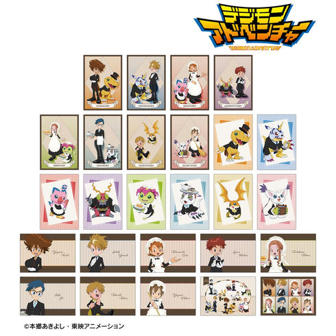 『デジモンアドベンチャー』描き下ろし メイド&執事ver. トレーディングブロマイド(単位/BOX)