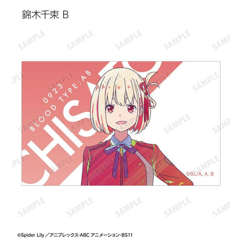 『リコリス・リコイル』トレーディング Ani-Art clear label イラストカード(単位/BOX)