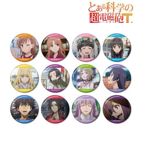 『とある科学の超電磁砲T』トレーディング場面写缶バッジ(単位/BOX)