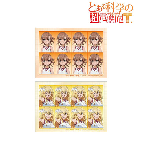 『とある科学の超電磁砲T』証明写真風ブロマイド2枚セット
