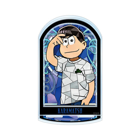 『おそ松さん』カラ松 Aure Glass パーツ付きBIGアクリルスタンド