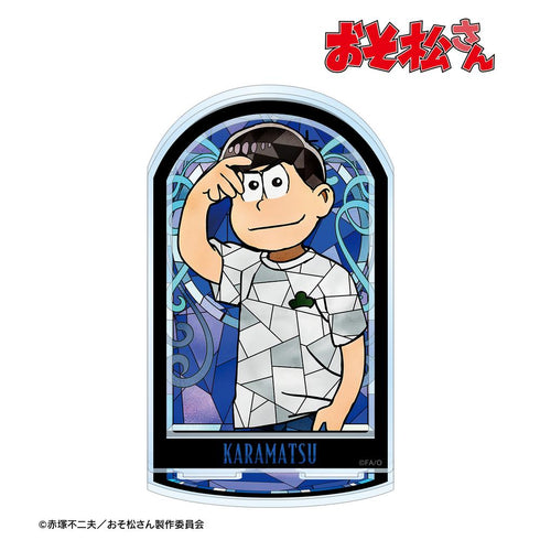 『おそ松さん』カラ松 Aure Glass パーツ付きBIGアクリルスタンド