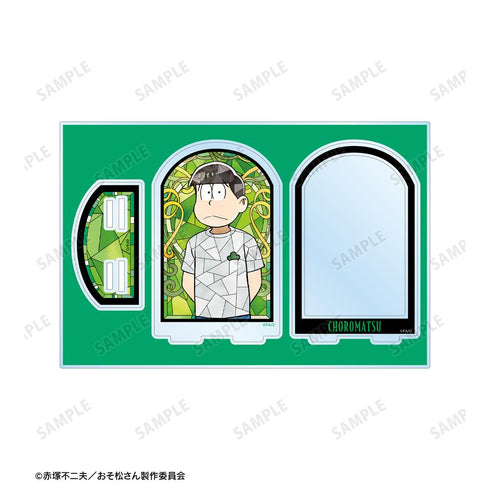 『おそ松さん』チョロ松 Aure Glass パーツ付きBIGアクリルスタンド