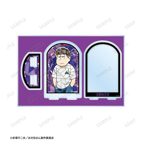 『おそ松さん』一松 Aure Glass パーツ付きBIGアクリルスタンド