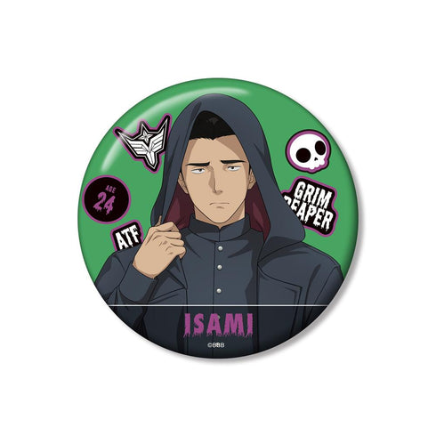 『オリジナル勇気爆発バーンブレイバーン』描き下ろし イサミ・アオ 死神ver. 100mm缶バッジ