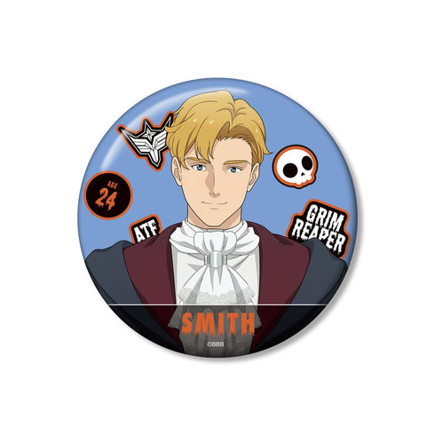 『オリジナル勇気爆発バーンブレイバーン』描き下ろし ルイス・スミス 死神ver. 100mm缶バッジ